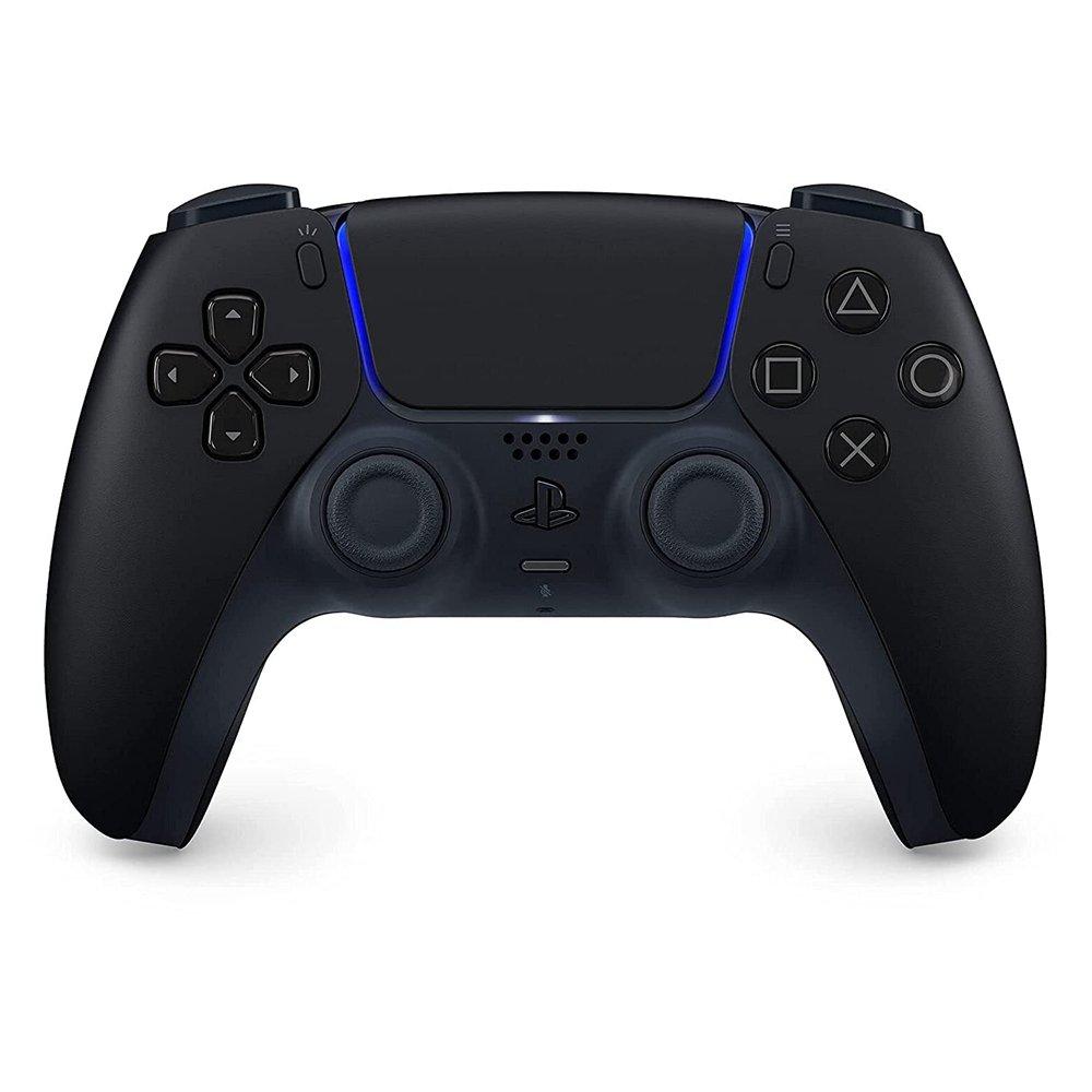 جهاز بلايستيشن 5 سليم – نسخة سي دي + يد تحكم لاسلكية دول سينس سوداء من سوني