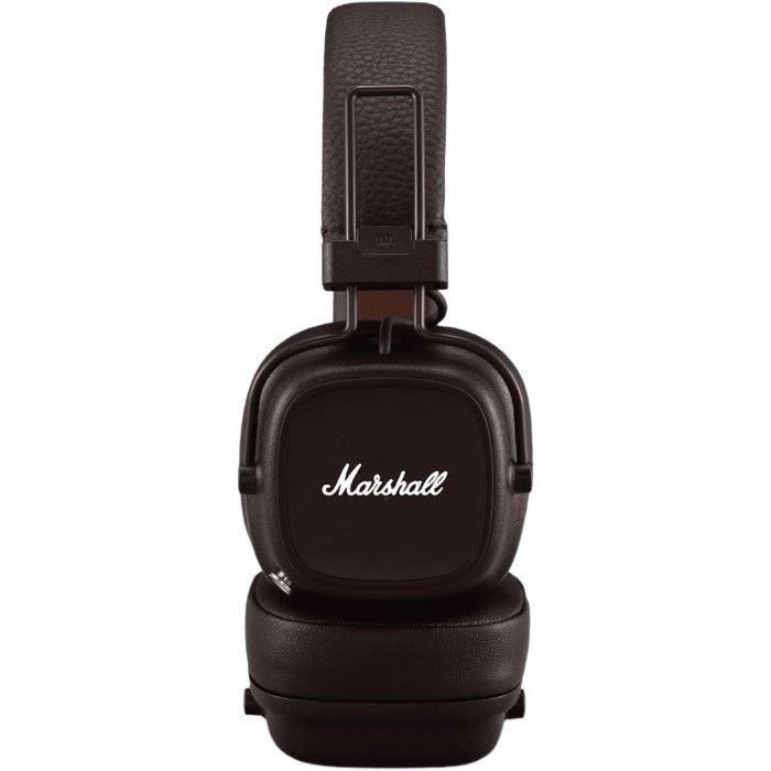 Marshall Major IV Fold Wireless Headphones - Brown