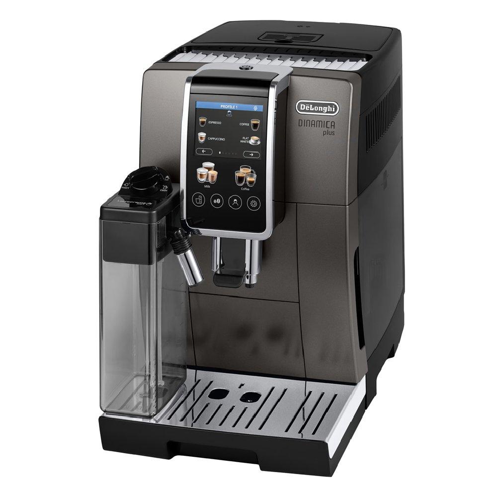 Delonghi Dinamica Plus Fully Automatic Coffee Machine, ECAM380.95 - Black