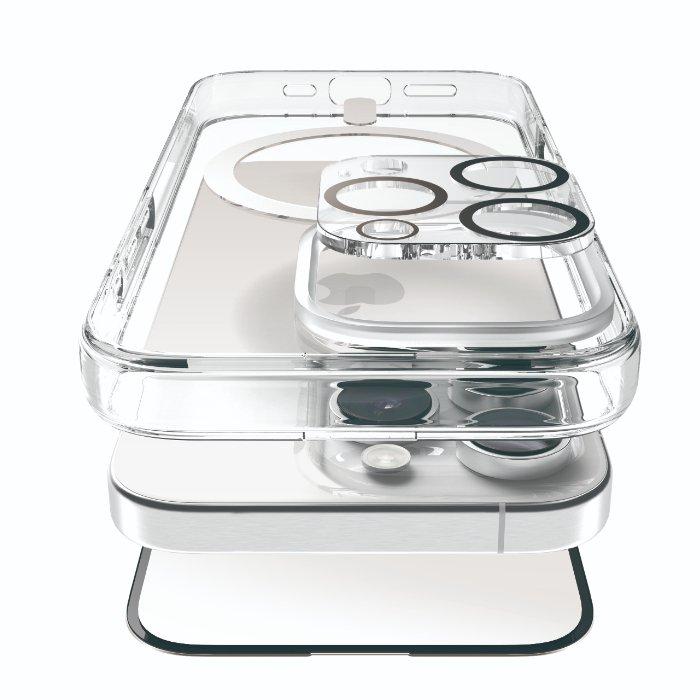 Elago 3-in-1 Bundle Pack for iPhone 16 Pro , ES16PRO-63-3IN1 - Clear