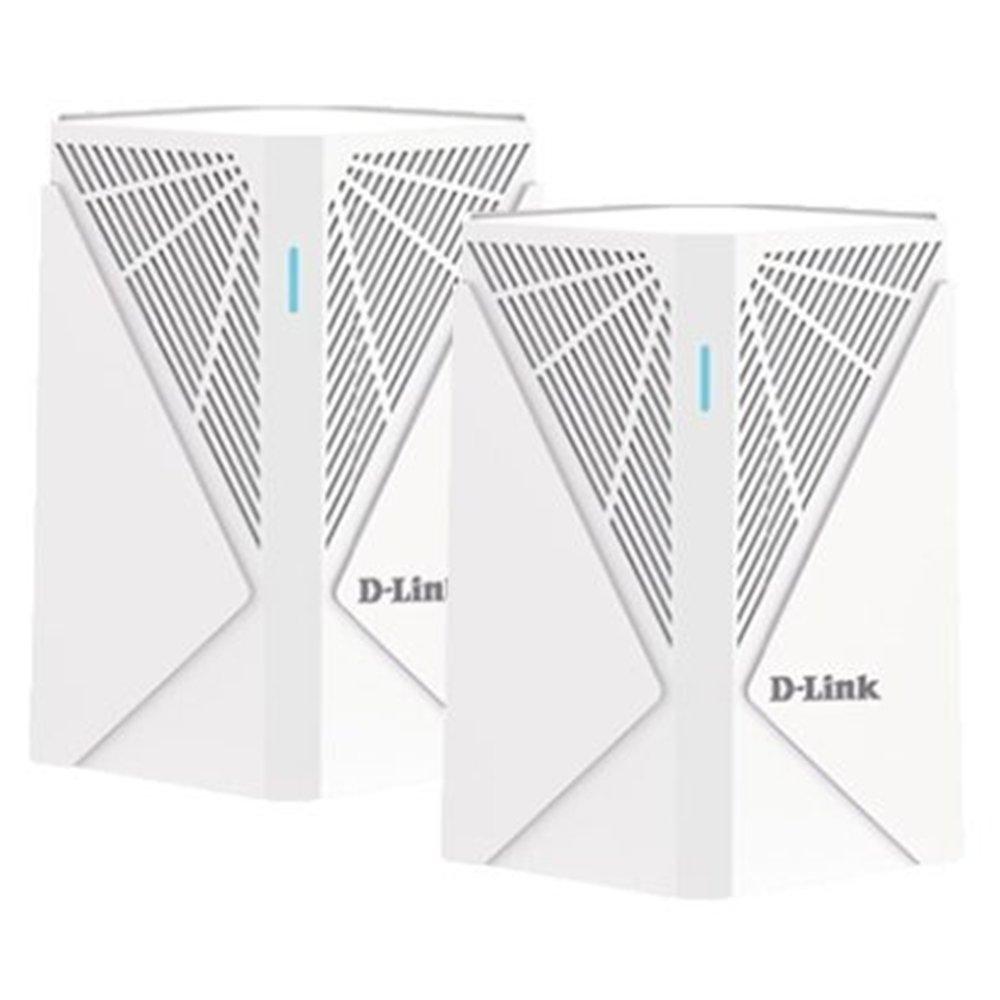 D-Link AX5400 Wireless Tri-Band Gigabit Router,  WiFi 6E, 2-Pack, DIR-XE5480/MNA2 - White