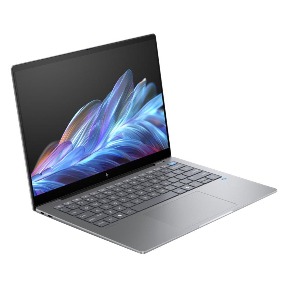 Pre-Order HP OmniBook X Laptop, Snapdragon X Elite, 16GB RAM, 1TB SSD, Qualcomm Adreno, 14-inch, Windows 11 Home – Silver