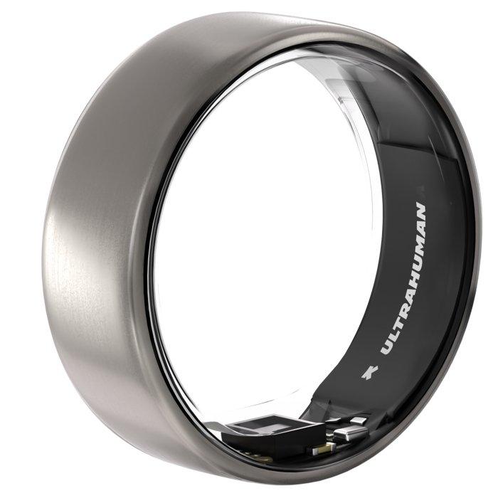 Buy Ultrahuman ring air activity tracker, size 5, uhra-rt-05 - raw titanium in Kuwait