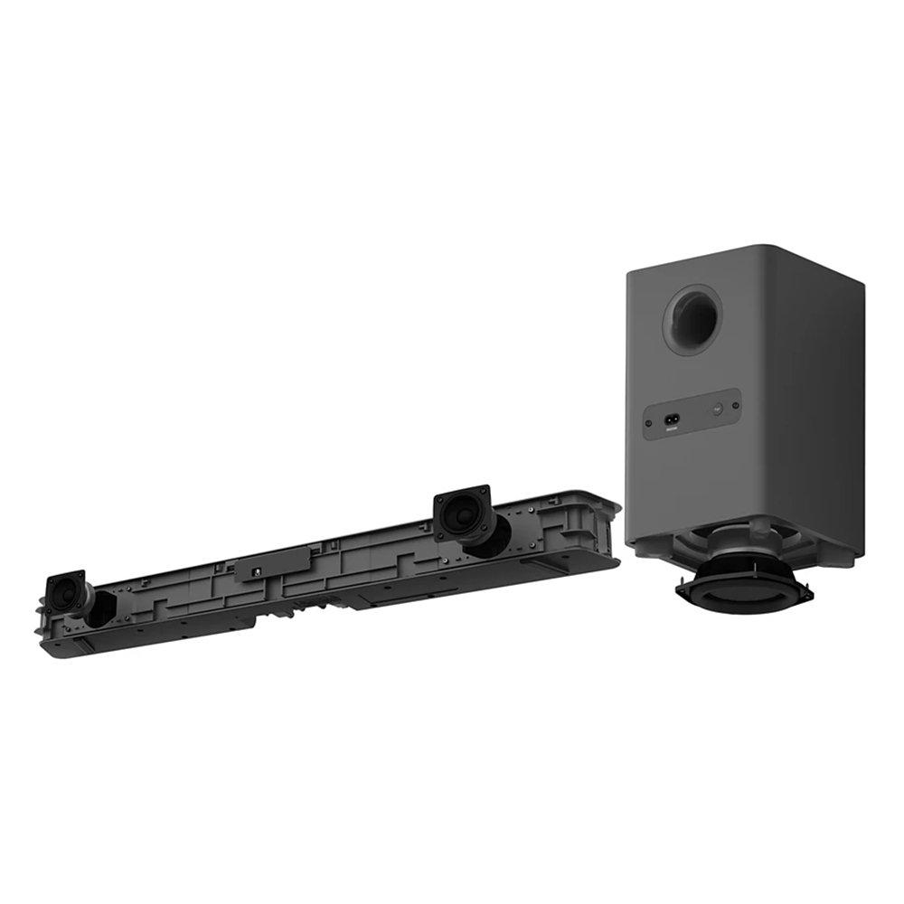 PHILIPS Soundbar 2.1 with wireless subwoofer, TAB5309/10 - Gray