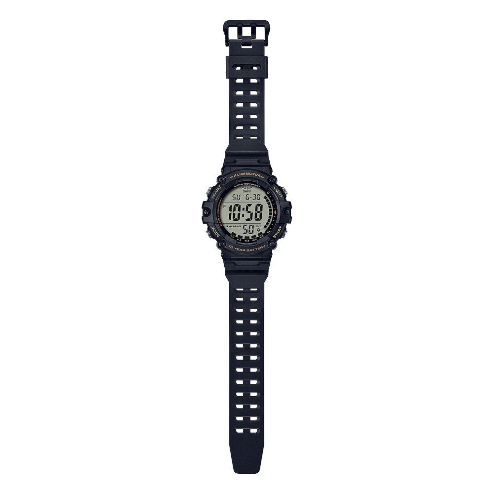 Casio GLU Sport Men's Watch, 54mm, 1500WHX-1AVDF - Black