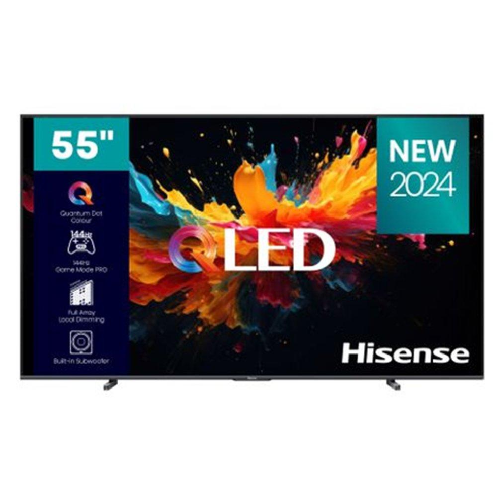 Buy Hisense 55" qled 4k smart tv, 55q7n - dark grey in Kuwait