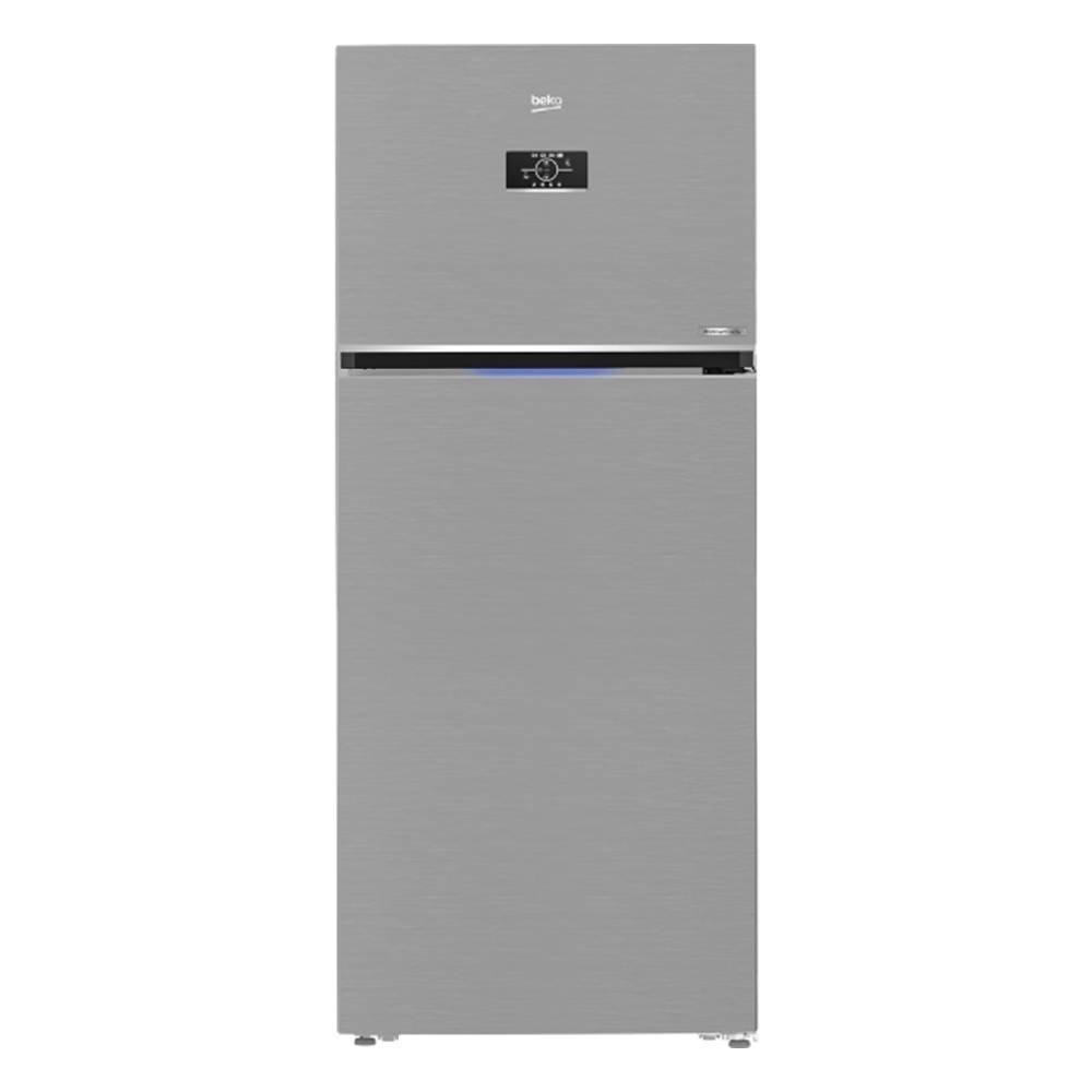 Beko Top Freezer Refrigerator, 630L, 22.3CFT, RDNE850L22X - Silver
