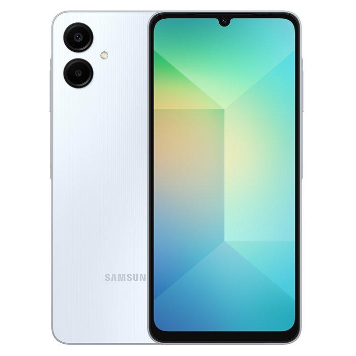 Buy Samsung galaxy a06 phone, 64gb, 4gb ram, 6. 7-inch, sm-a065flbdmea – light blue in Kuwait