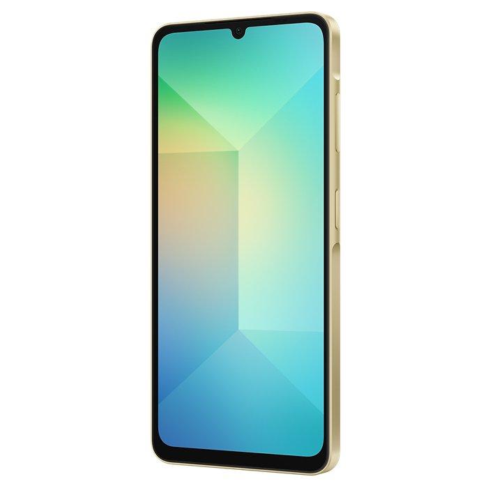 Samsung Galaxy A06 Phone, 64GB, 4GB RAM, 6.7-inch, SM-A065FZDDMEA – Gold