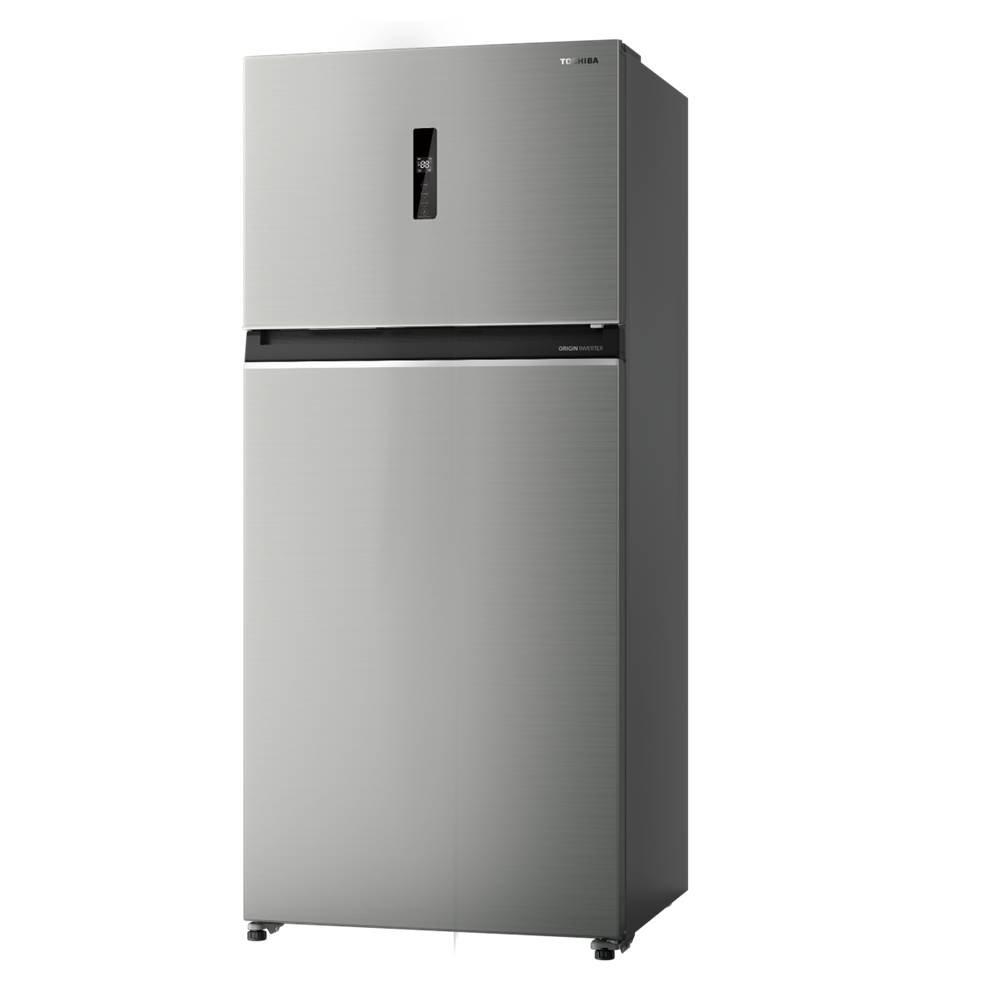 Toshiba Top Freezer Refrigerator, 608L, 21.5 CFT, GR-RT835WE GFK(49) - Grey