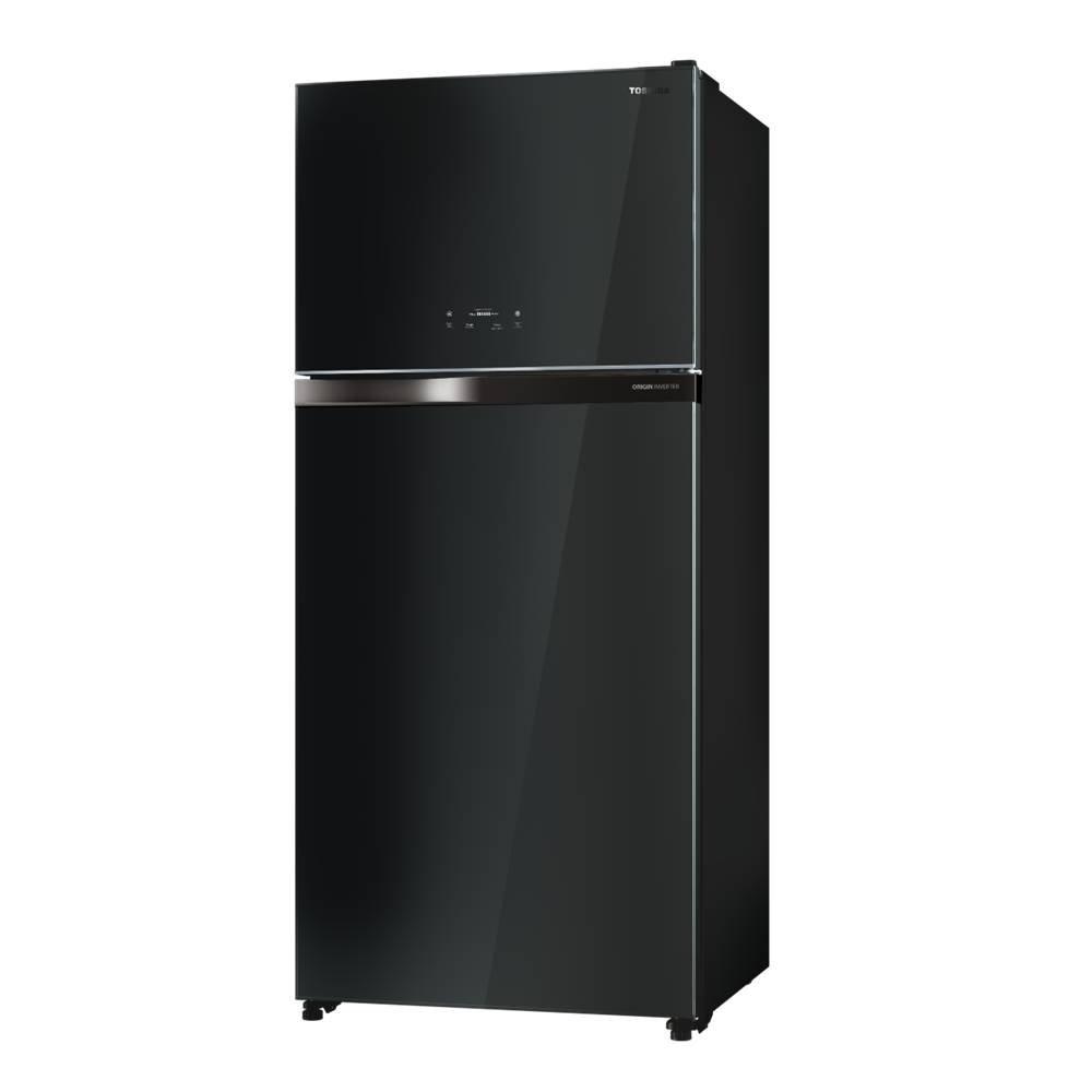 Toshiba Top Freezer Refrigerator, 21.5CFT, 608 Liters, GR-RT835WEPMFK(XK)- Black