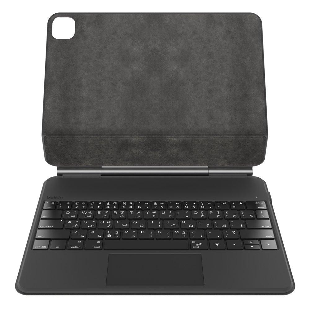 غطاء حماية لوحة المفاتيح لجهاز آيباد برو 13 بوصة (M4) بيلكن، BBZ003AR-V2 - أسود