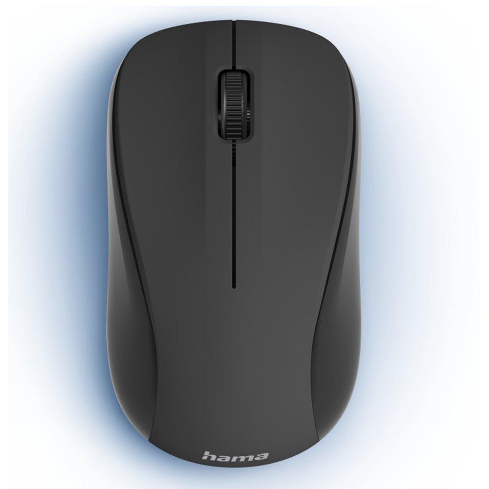 Hama Optical 3 Buttons Wireless Mouse, 173020 – Black