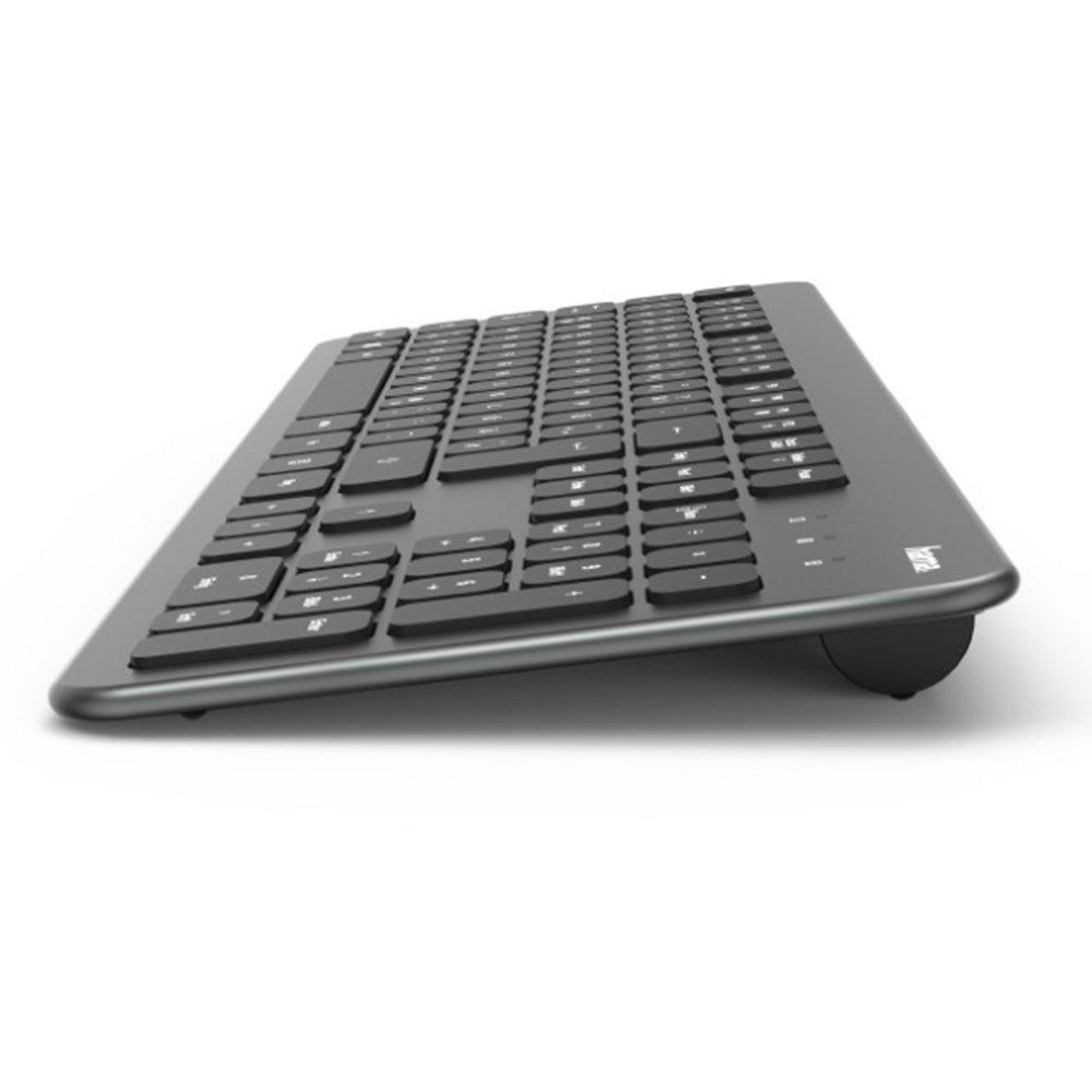 Hama Wireless Keyboard and Mouse, D3182677- Black