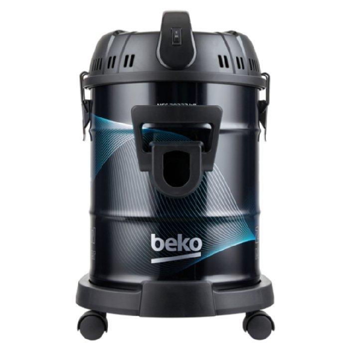 Beko 9Kg White Front Load Washer + Drum Dry 21L Black Vacuum Cleaner Bundle