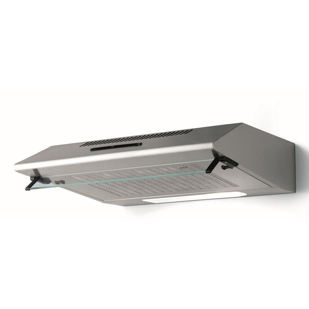 Wansa Beige Gas Cooker 90X60cm + Lagermania 90cm Stainless Steel Undercabinet Cooker Hood