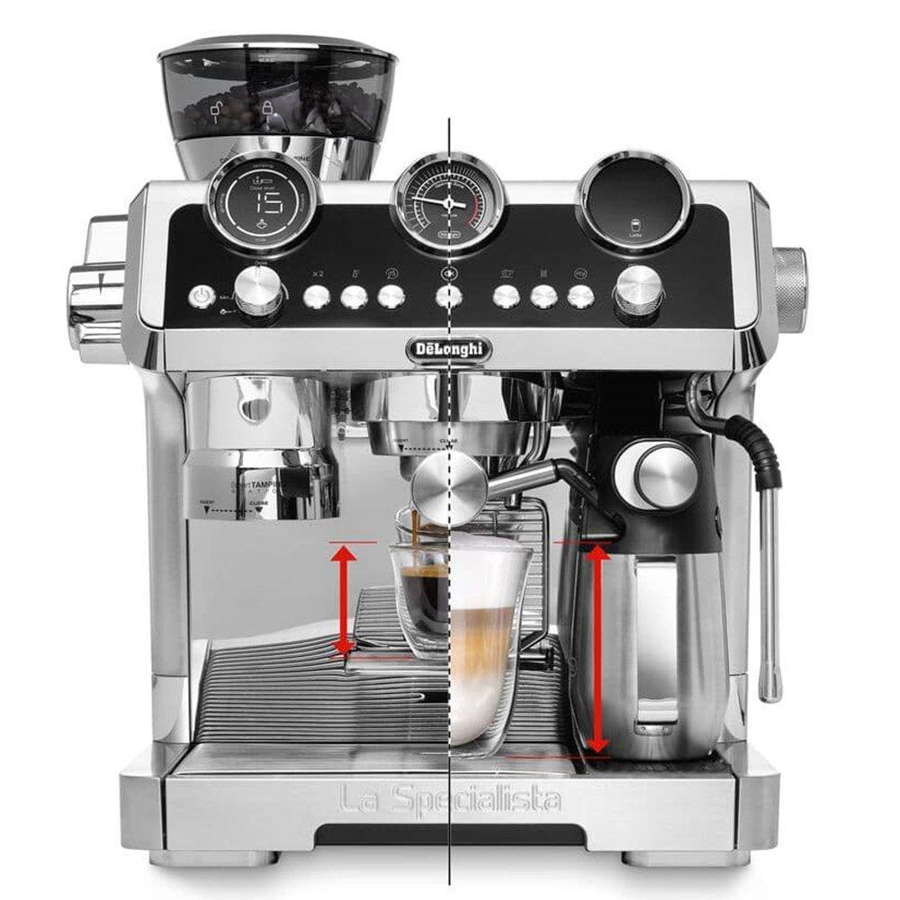 Delonghi La Specialista Maestro Coffee Maker, EC9865.M – Silver