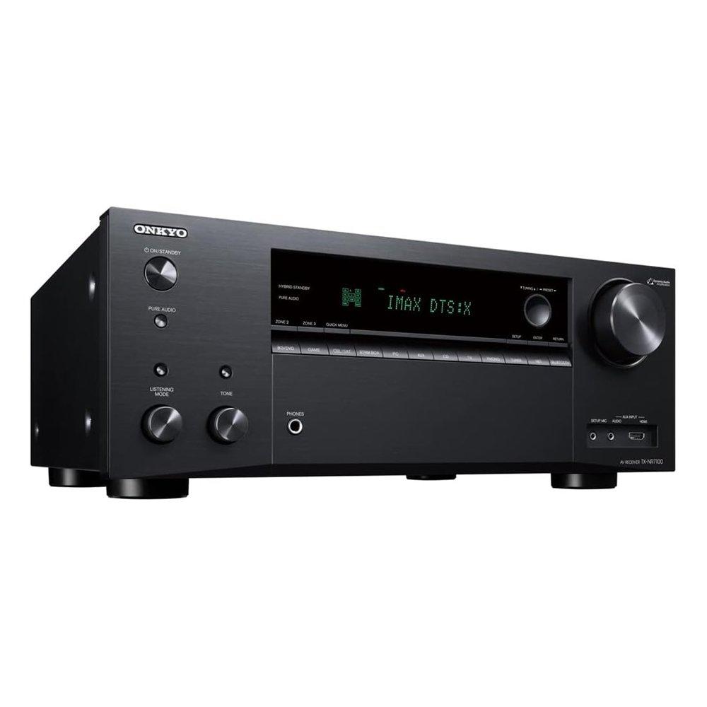 Onkyo TX-NR7100 9.2-Channel 8K/4K AV Receiver, TXNR7100M2BMMP – Black