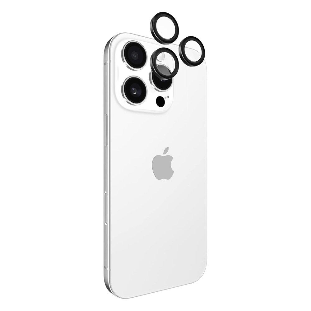 Buy Case mate iphone 16 pro camera lens protector, cm-cm054500 – black in Kuwait