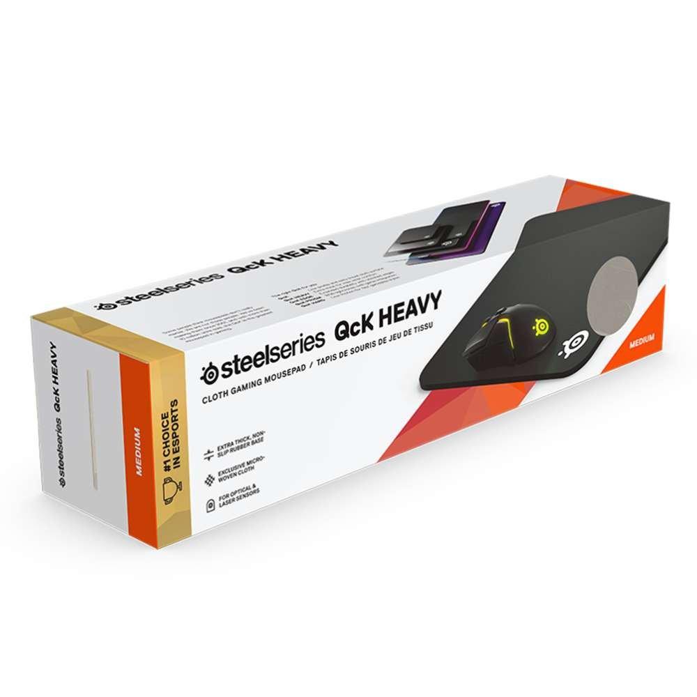 Steelseries QCK Heavy Medium Gaming MousePad, 63836 - Black