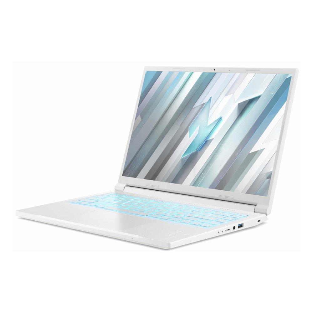 لابتوب الألعاب نيترو في 14 ايسر، ايه ام دي ريزن 5-8645HS، ذاكرة وصول عشوائي 8 جيجا، 512 جيجا اس اس دي، شاشة 16 بوصة، رسومات نفيديا جي فورس ار تي اكس3050 6جيجابايت، ويندوز 11 هوم - ابيض فضي