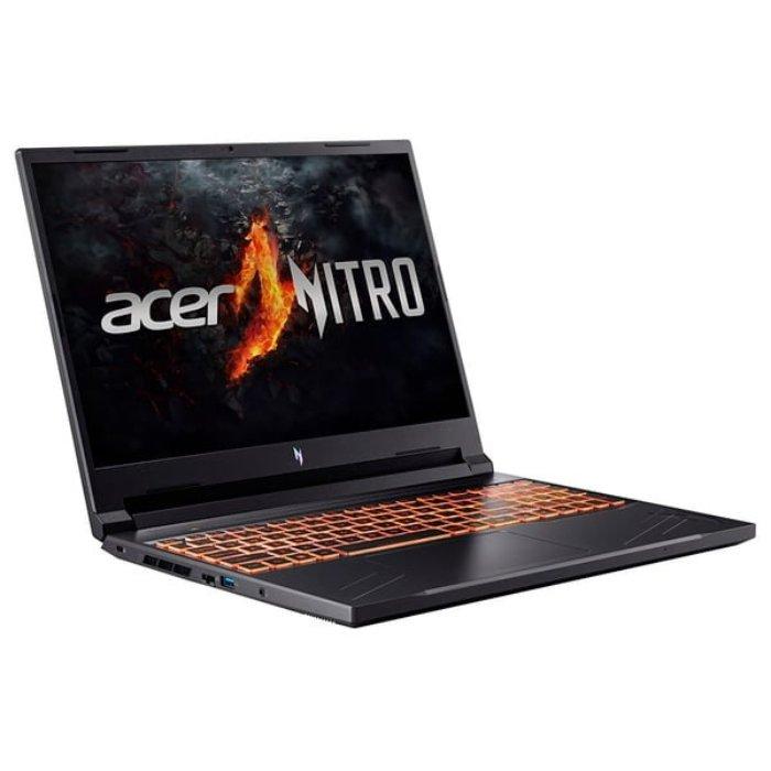Acer Nitro V16 Gaming Laptop, Intel Core i7-14650HX, 16GB RAM, 512GB SSD, NVIDIA GeForce RTX 4050 6GB Graphics, 16" WUXGA, Windows 11 Home  - Black