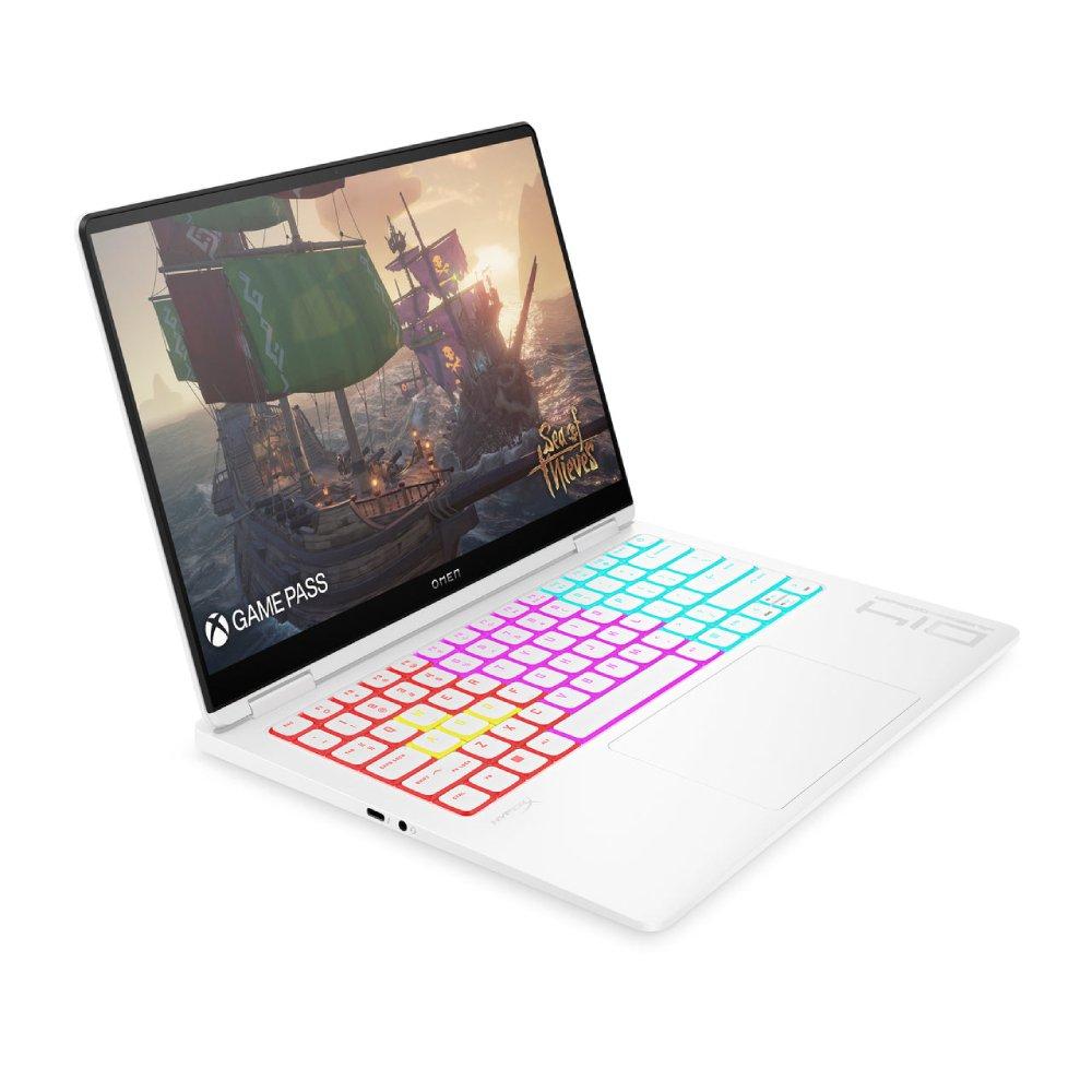 HP Omen Transcend Laptop, Core Ultra 9-185H,32GB RAM, 1TB SSD, 14" OLED, NVIDIA GeForce RTX 4070, Windows 11 Home, 14-FB0011NE - White