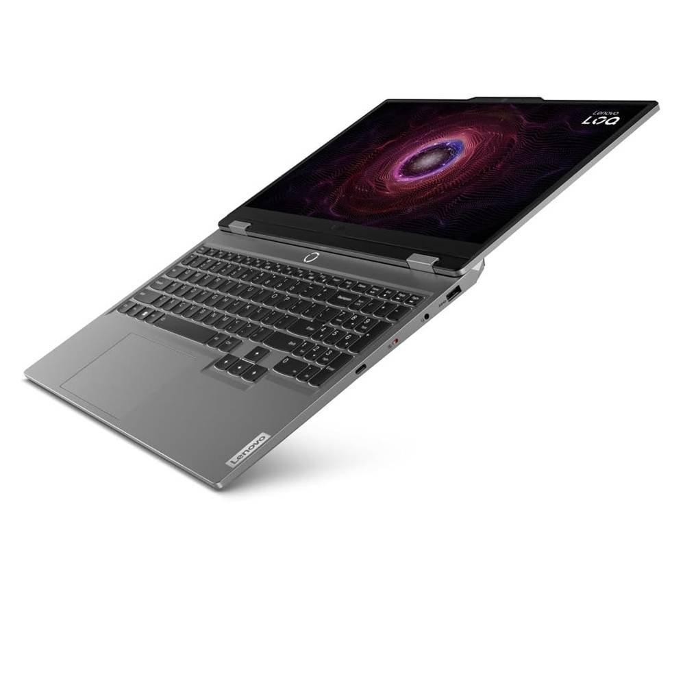 Lenovo LOQ 15ARP9 Gaming Laptop, AMD Ryzen 7, 24GB RAM, 1TB SSD, NVIDIA GeForce RTX 4070, 15.6-inch, Windows 11 Home, 83JC008CAX - Luna Grey