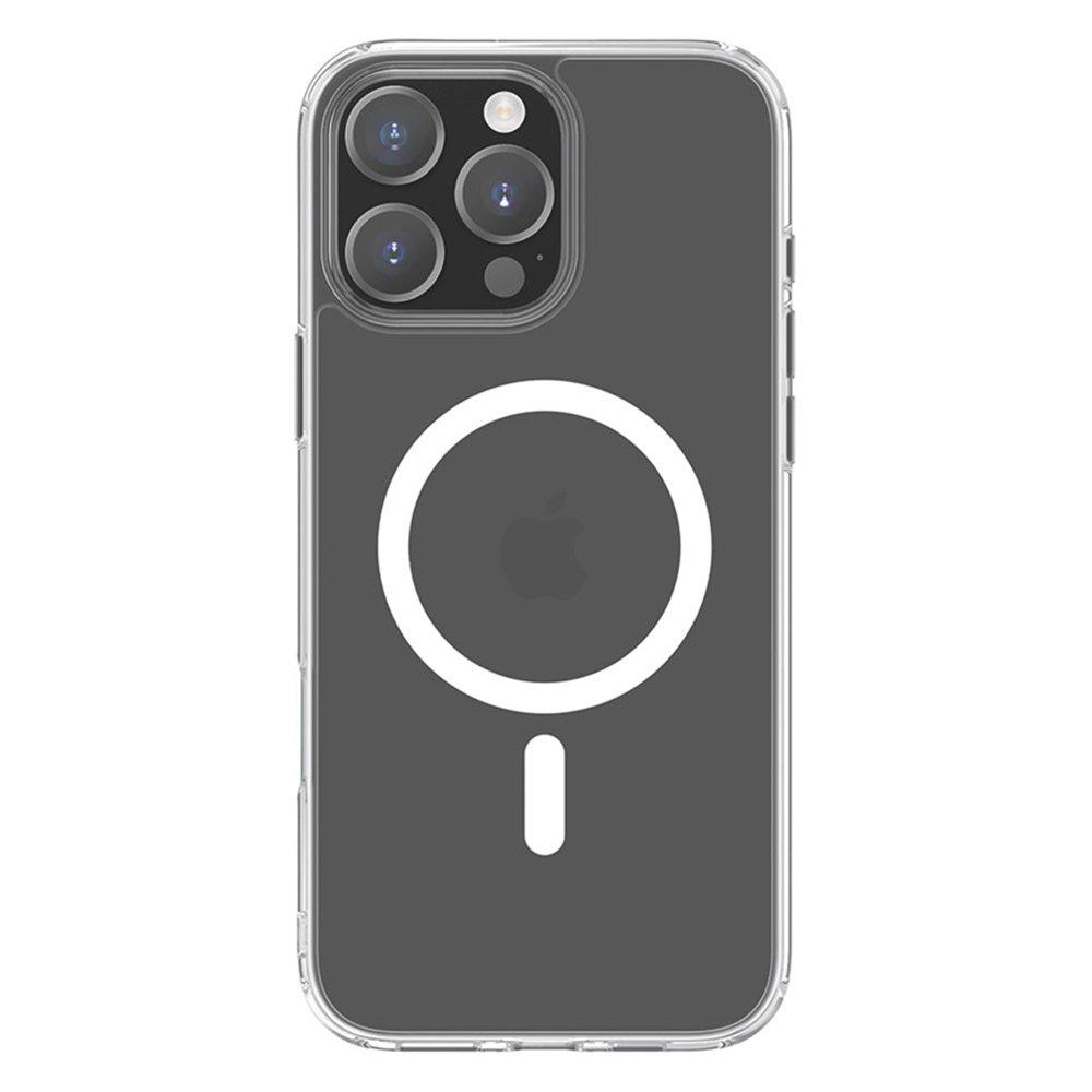 غطاء حماية ماج سيف لهاتف آيفون 16 برو ماكس من فورس، COVMAGIP16PM - شفاف