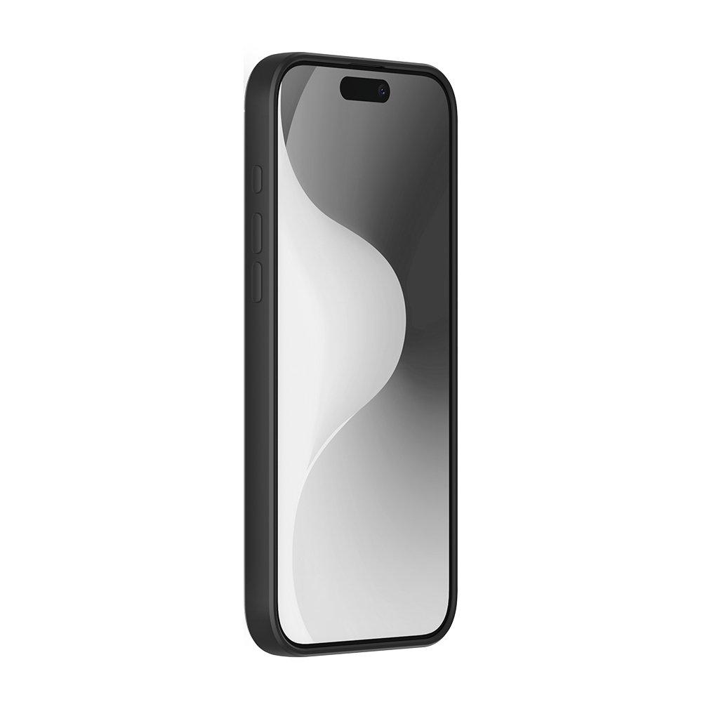 غطاء حماية سيليكون متوافق مع ماج سيف لجهاز آيفون 16 برو ماكس من فورس - أسود