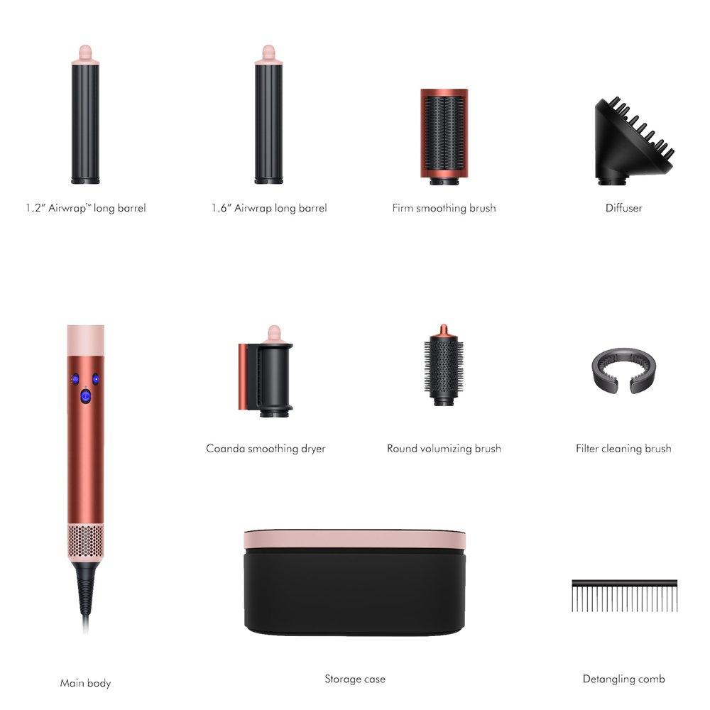 Dyson Airwrap Multi-Styler and Dryer, 1300W - Strawberry Bronze/Blush Pink