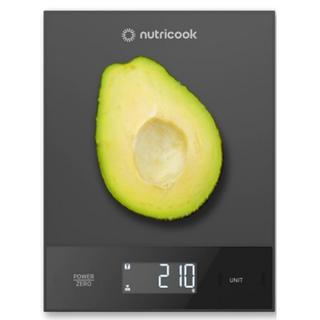 Buy Nutricook digital kitchen scale, 5kg capacity, ks205pk-me - black in Kuwait