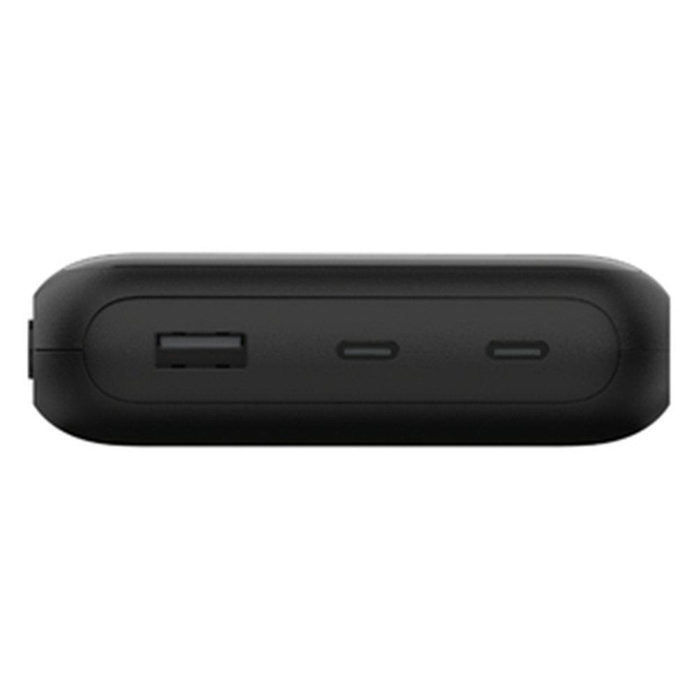 Belkin BoostCharge 20K Power Bank 3-Port Laptop with USB-C, 65W, BPB020BTBK – Black