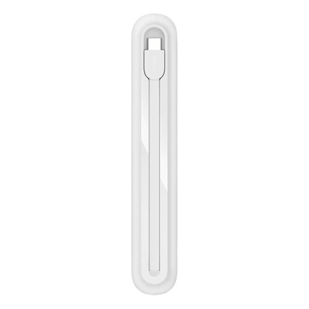 Belkin BoostCharge Power Bank 20K with Integrated Cable, 30W, BPB024HQWH - White