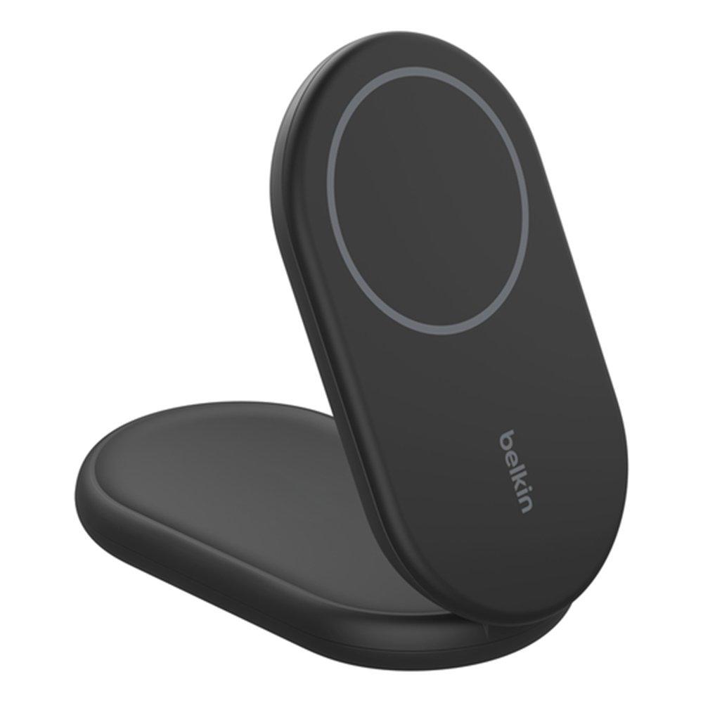 Belkin Magnetic Foldable Wireless Charger with Qi2, 15W, WIB007MYBK - Black