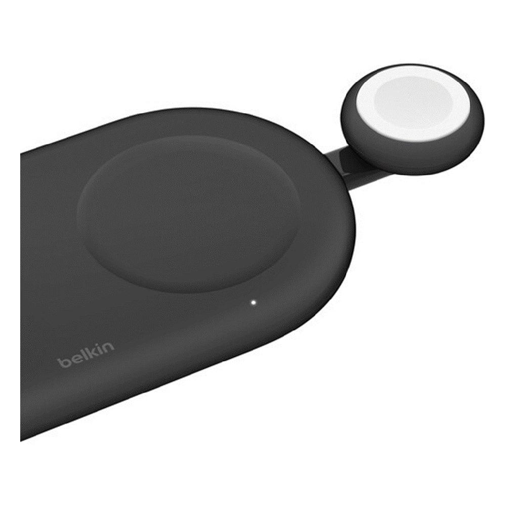 Belkin BoostCharge Portable USB-C Apple Watch Charger, WIZ022GLBK-B1 - Black