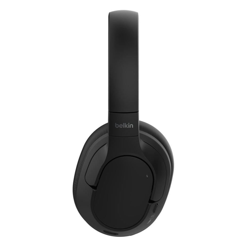 Belkin SoundForm Wireless  Over-Ear Headphones, AUD009HQBK- Black  