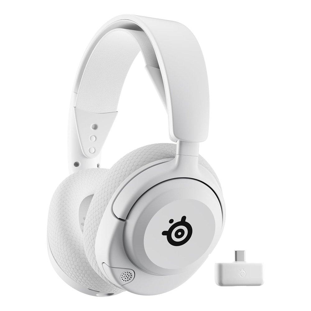 Buy Steelseries arctis nova 5p wireless gaming headset – white in Kuwait