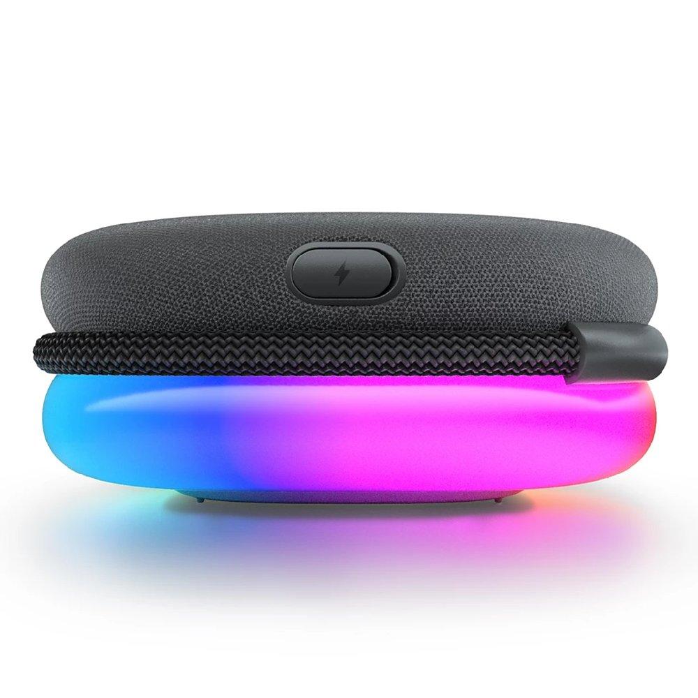 Philips Bluetooth speaker with lights, TAS2307BK/97 - Black 