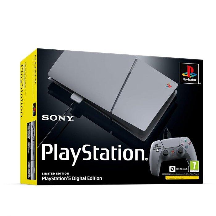 Sony PlayStation 5 Digital Console 30th Anniversary Limited Edition, CFI-2016 B3XD BULK - Grey