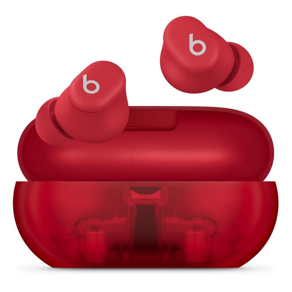 Beats Solo Buds — True Wireless Earbuds — Transparent Red