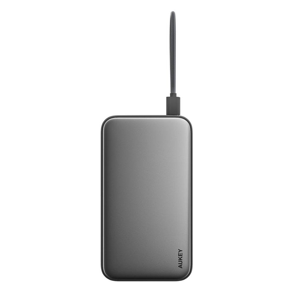 Aukey Spark Sling 20000mAh Power Bank with Cable, AU-PB-Y48-GY - Grey