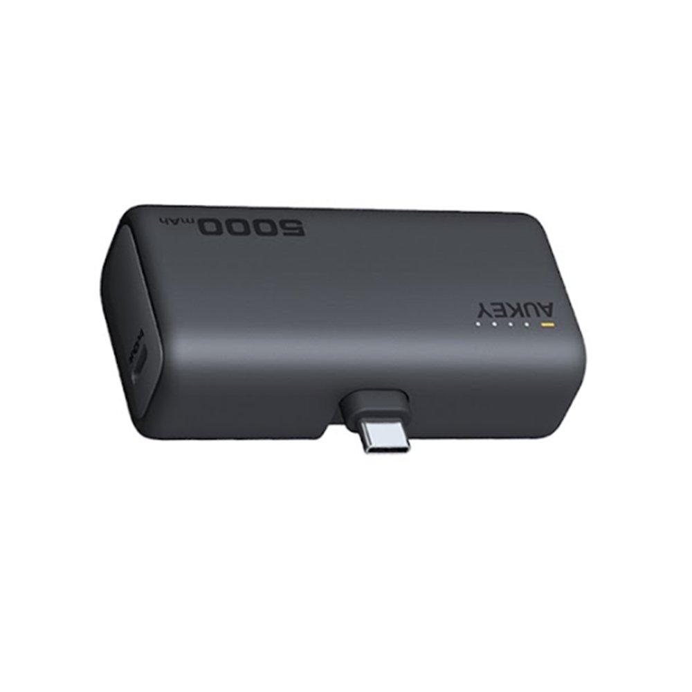 Aukey Spark Mini 5000mAh Power Bank, AU-PB-Y59-GY - Grey