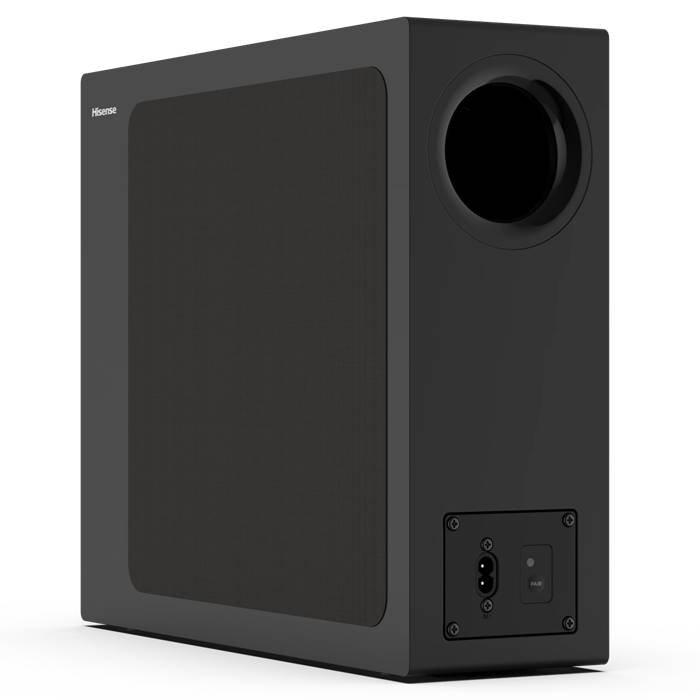 Hisense Wireless 2.1 soundbar With Wireless Subwoofer, 240W, HS2100 - Black