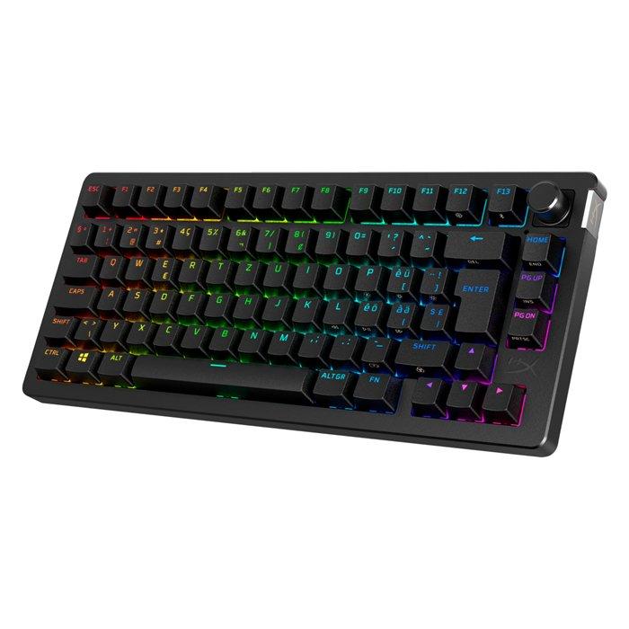 HyperX Alloy Rise Wireless Gaming Keyboard, RGB, 91Y91AA -  Black