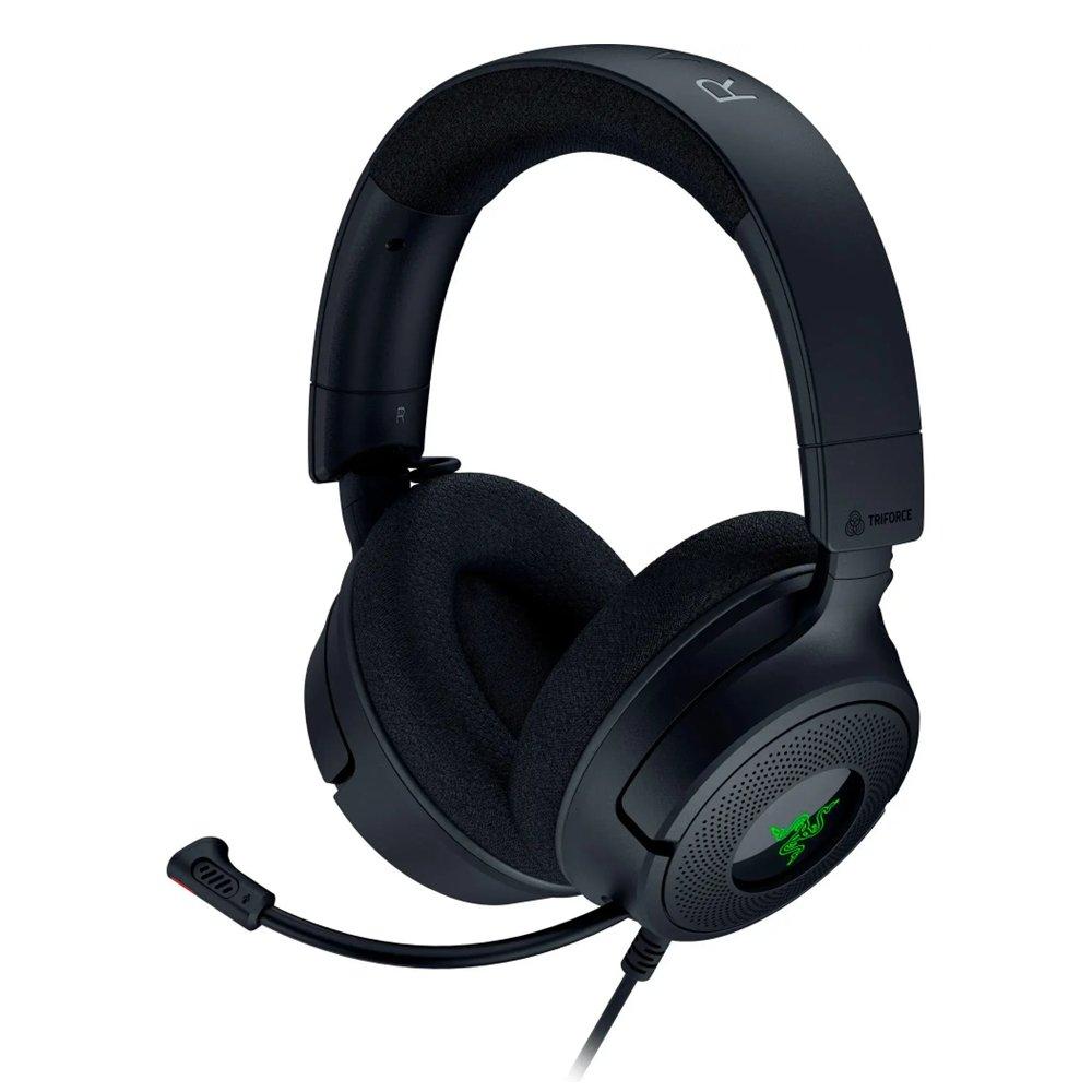 Razer Kraken V4 X Wired RGB Chroma Gaming Headset, RZ04-05180100-R3U1 - Black