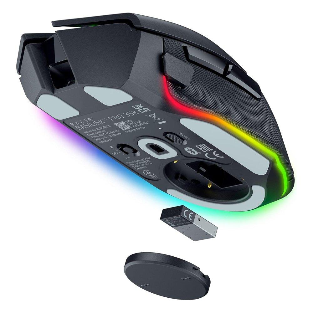 Razer Basilisk V3 Pro 35K Wireless Gaming Mouse, RZ01-05240100-R3U1 - Black