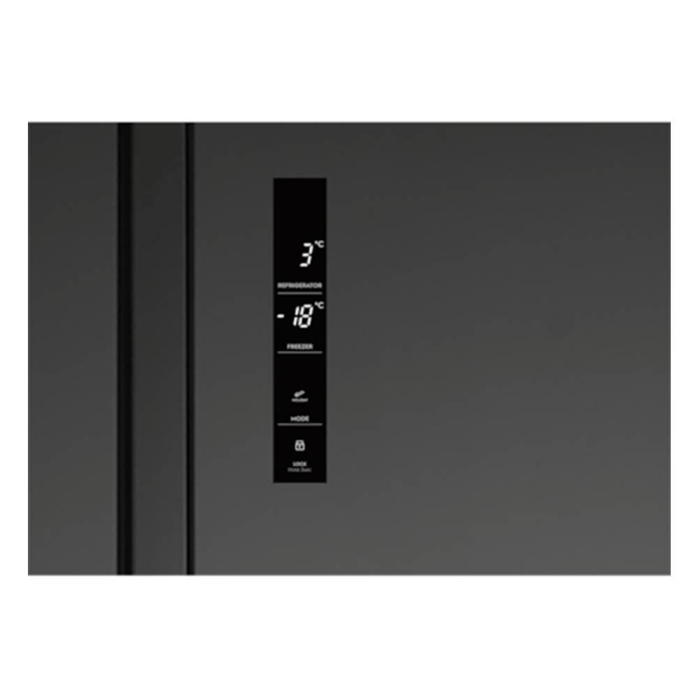 Electrolux Side by Side Refrigerator, 624L, 22CFT, ESE6600B-B – Black