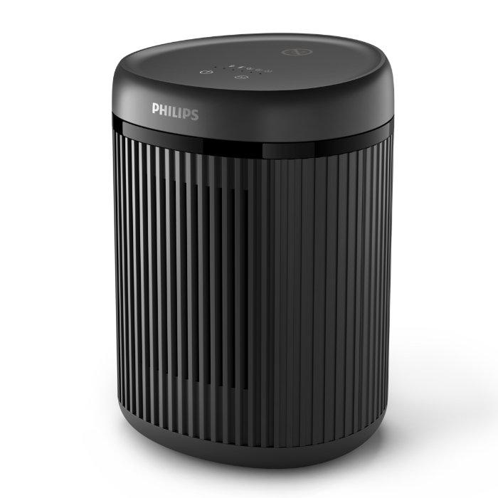 Philips 2000 SeriesCompact Ceramic Electric Heater, 1500W - Black