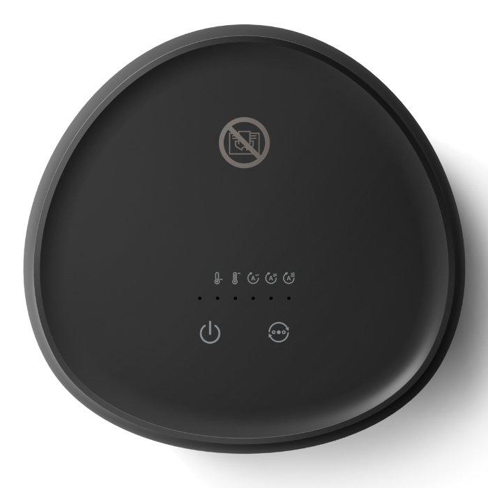 Philips 2000 SeriesCompact Ceramic Electric Heater, 1500W - Black